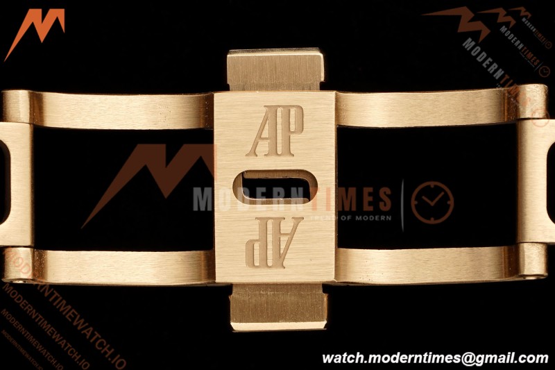 Audemars Piguet - Royal Oak Openworked 39mm 16204OR RG/RG Skeleton Dial ZF A7124