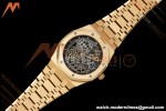Audemars Piguet - Royal Oak Openworked 39mm 16204OR RG/RG Skeleton Dial ZF A7124