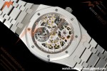 Audemars Piguet - Royal Oak Openworked 39mm 16204ST SS/SS Skeleton Dial ZF A7124