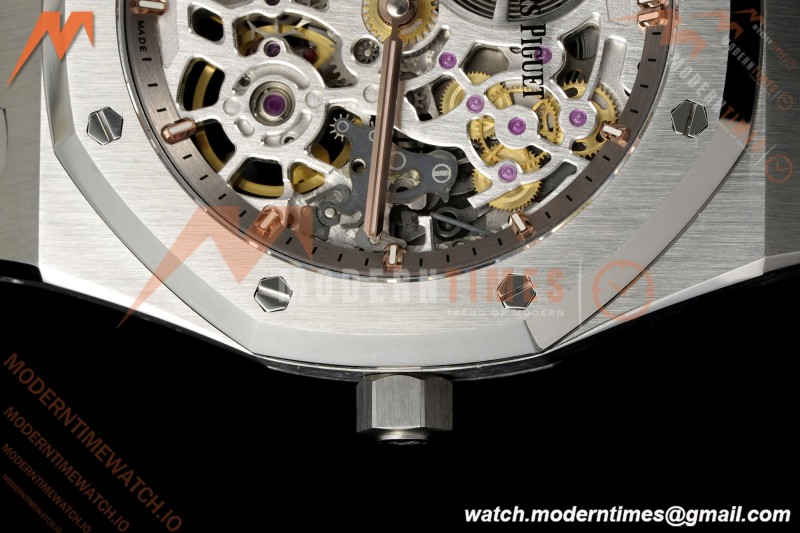 Audemars Piguet - Royal Oak Openworked 39mm 16204ST SS/SS Skeleton Dial ZF A7124