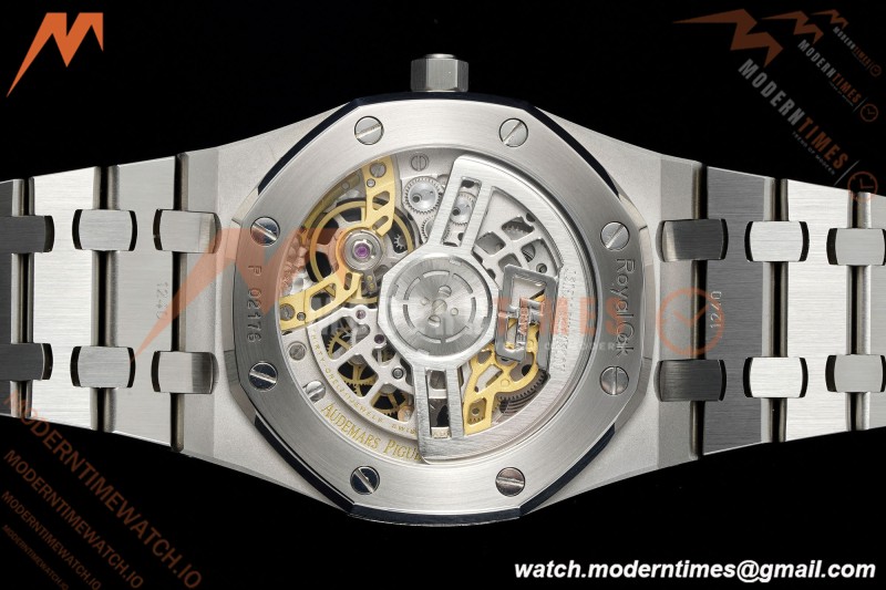 Audemars Piguet - Royal Oak Openworked 39mm 16204ST SS/SS Skeleton Dial ZF A7124