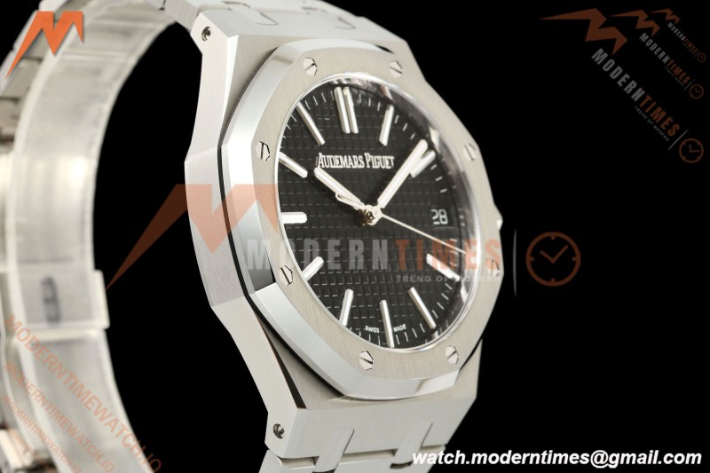 Audemars Piguet - Royal Oak 41mm 15510ST SS/SS Blk/Stk TOP SA4302 Mod | 오데마 피게 - 로얄 오크 41mm 15510ST SS/SS 블랙/스틸 탑 SA4302 모드