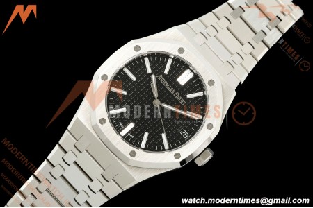 Audemars Piguet - Royal Oak 41mm 15510ST SS/SS Blk/Stk TOP SA4302 Mod | 오데마 피게 - 로얄 오크 41mm 15510ST SS/SS 블랙/스틸 탑 SA4302 모드