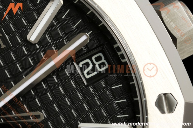 Audemars Piguet - Royal Oak 41mm 15510ST SS/SS Blk/Stk TOP SA4302 Mod | 오데마 피게 - 로얄 오크 41mm 15510ST SS/SS 블랙/스틸 탑 SA4302 모드