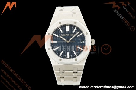 Audemars Piguet - Royal Oak 41mm 15510ST SS/SS Blu/Stk TOP SA4302 Mod