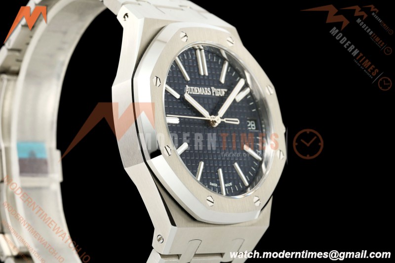 Audemars Piguet - Royal Oak 41mm 15510ST SS/SS Blu/Stk TOP SA4302 Mod
