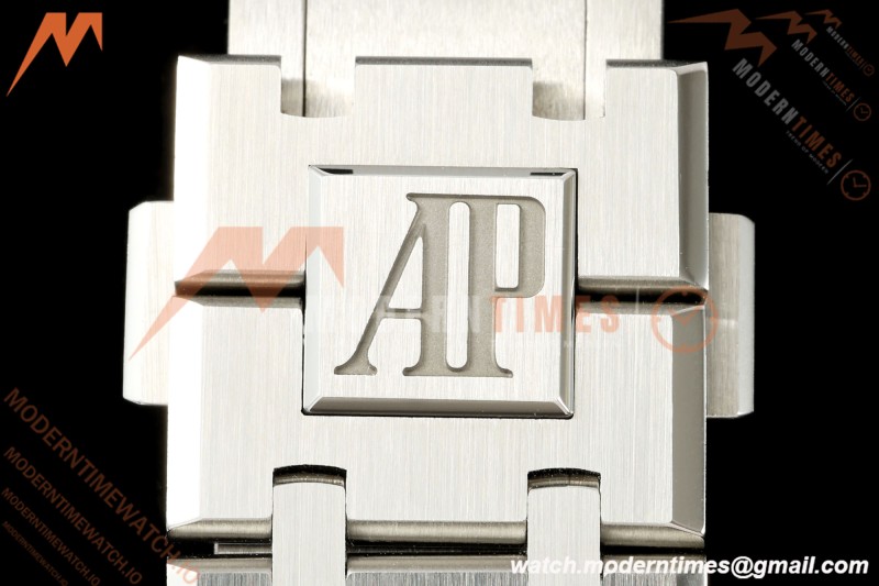 Audemars Piguet - Royal Oak 41mm 15510ST SS/SS Wht/Stk TOP SA4302 Mod | 오데마 피게 - 로얄 오크 41mm 15510ST SS/SS 화이트/스틸 탑 SA4302 모드