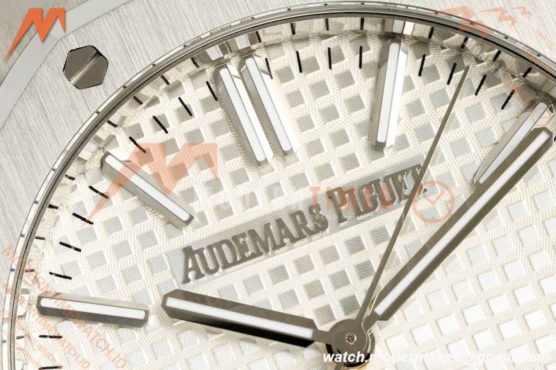 Audemars Piguet - Royal Oak 41mm 15510ST SS/SS Wht/Stk TOP SA4302 Mod | 오데마 피게 - 로얄 오크 41mm 15510ST SS/SS 화이트/스틸 탑 SA4302 모드
