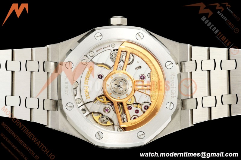 Audemars Piguet - Royal Oak 41mm 15510ST SS/SS Wht/Stk TOP SA4302 Mod | 오데마 피게 - 로얄 오크 41mm 15510ST SS/SS 화이트/스틸 탑 SA4302 모드