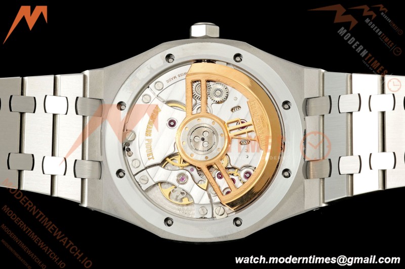 Audemars Piguet - Royal Oak 41mm 15510ST SS/SS Wht/Stk TOP SA4302 Mod | 오데마 피게 - 로얄 오크 41mm 15510ST SS/SS 화이트/스틸 탑 SA4302 모드