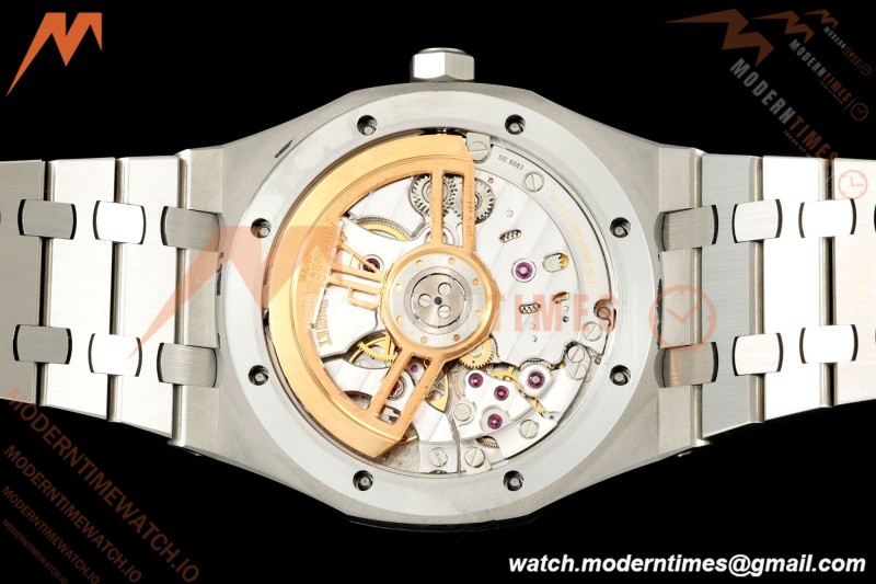 Audemars Piguet - Royal Oak 41mm 15510ST SS/SS Wht/Stk TOP SA4302 Mod | 오데마 피게 - 로얄 오크 41mm 15510ST SS/SS 화이트/스틸 탑 SA4302 모드