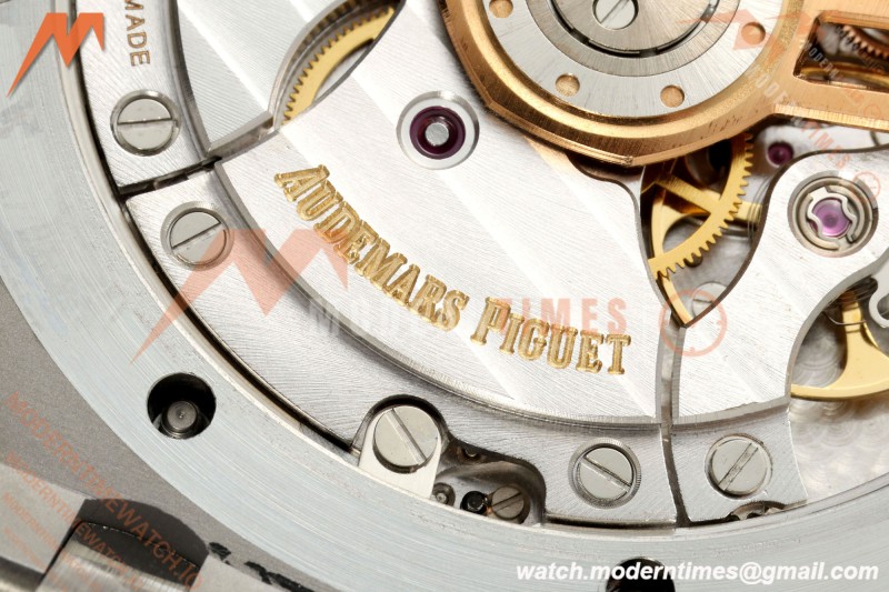 Audemars Piguet - Royal Oak 41mm 15510ST SS/SS Wht/Stk TOP SA4302 Mod | 오데마 피게 - 로얄 오크 41mm 15510ST SS/SS 화이트/스틸 탑 SA4302 모드