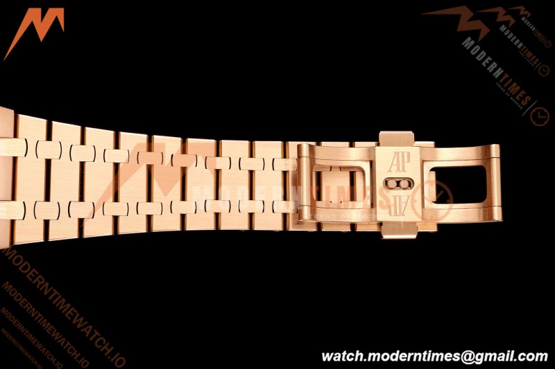 Audemars Piguet - Royal Oak 41mm 15510OR Gain Weight RG/RG Black Dial DDF DD4302 Mod