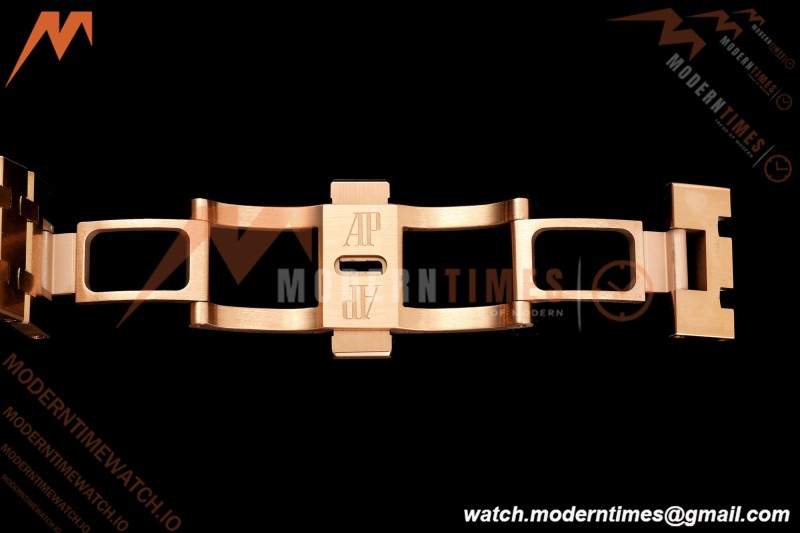 Audemars Piguet - Royal Oak 41mm 15510OR Gain Weight RG/RG Black Dial DDF DD4302 Mod