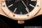 Audemars Piguet - Royal Oak 41mm 15510OR Gain Weight RG/RG Black Dial DDF DD4302 Mod