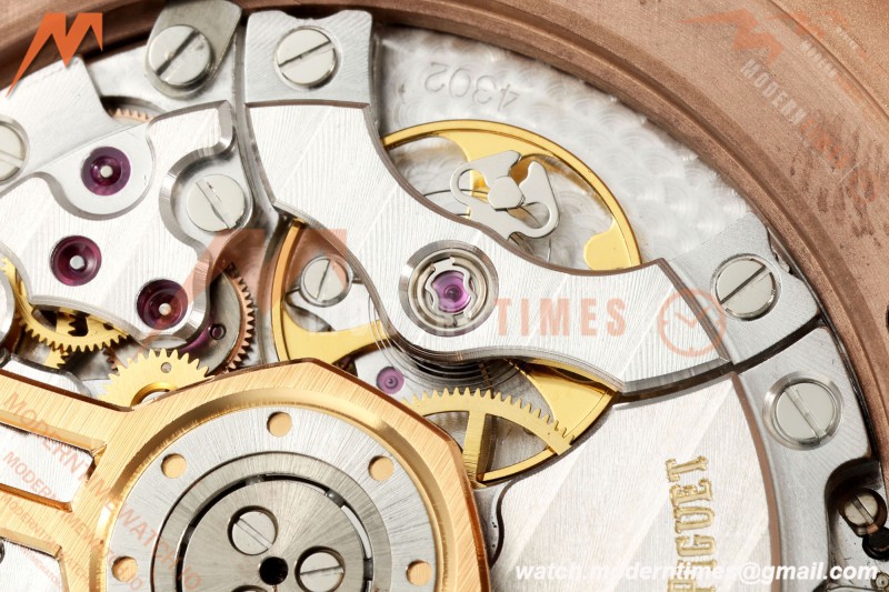 Audemars Piguet - Royal Oak 41mm 15510OR Gain Weight RG/RG Black Dial DDF DD4302 Mod