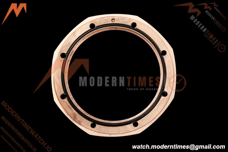 Audemars Piguet - Royal Oak 41mm 15510OR Gain Weight RG/RG Blue Dial DDF DD4302 Mod | 오데마 피게 - 로얄 오크 41mm 15510OR 게인 웨이트 RG/RG 블루 다이얼 DDF DD4302 모드