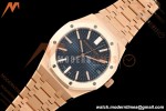 Audemars Piguet - Royal Oak 41mm 15510OR Gain Weight RG/RG Blue Dial DDF DD4302 Mod | 오데마 피게 - 로얄 오크 41mm 15510OR 게인 웨이트 RG/RG 블루 다이얼 DDF DD4302 모드