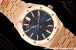 Audemars Piguet - Royal Oak 41mm 15510OR Gain Weight RG/RG Blue Dial DDF DD4302 Mod | 오데마 피게 - 로얄 오크 41mm 15510OR 게인 웨이트 RG/RG 블루 다이얼 DDF DD4302 모드
