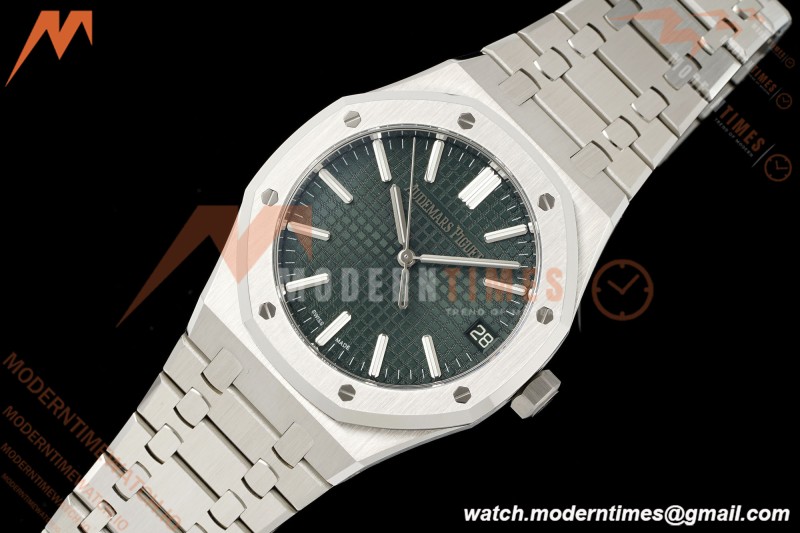 Audemars Piguet - Royal Oak 41mm 15510ST SS/SS Grn/Stk DDF DD4302 Mod
