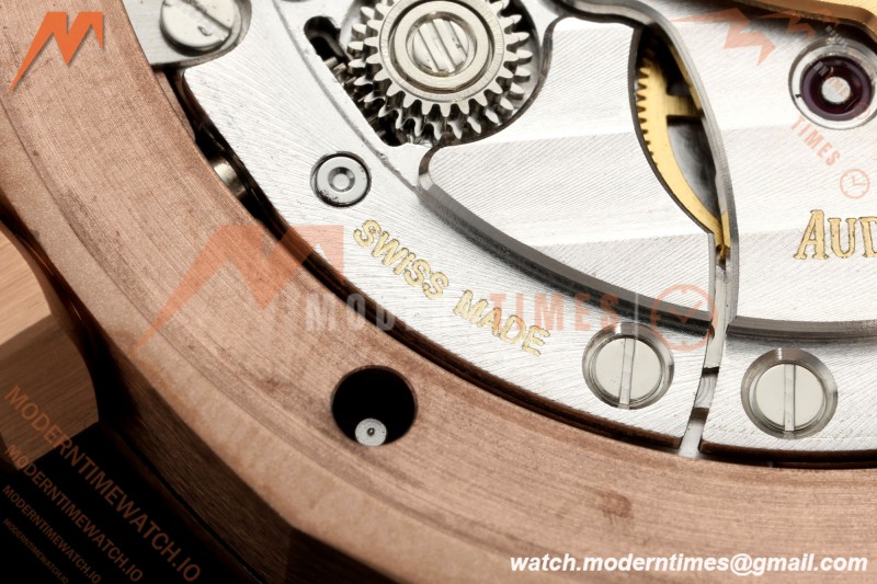 Audemars Piguet - Royal Oak 41mm 15510OR Gain Weight RG/LE Blue Dial DDF DD4302 Mod