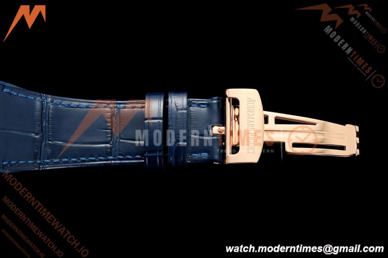 Audemars Piguet - Royal Oak 41mm 15510OR Gain Weight RG/LE Blue Dial DDF DD4302 Mod