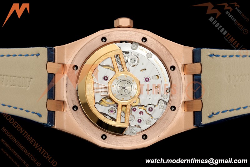 Audemars Piguet - Royal Oak 41mm 15510OR Gain Weight RG/LE Blue Dial DDF DD4302 Mod