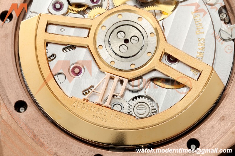 Audemars Piguet - Royal Oak 41mm 15510OR Gain Weight RG/LE Black Dial DDF DD4302 Mod