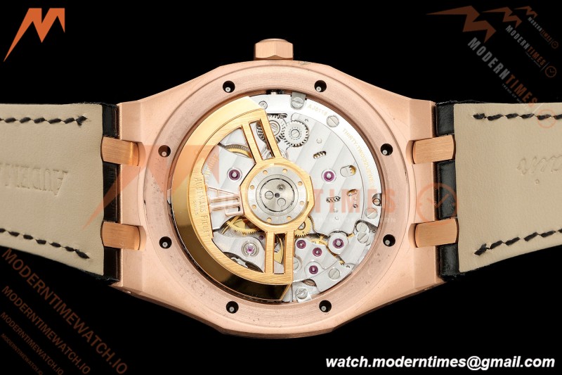 Audemars Piguet - Royal Oak 41mm 15510OR Gain Weight RG/LE Black Dial DDF DD4302 Mod