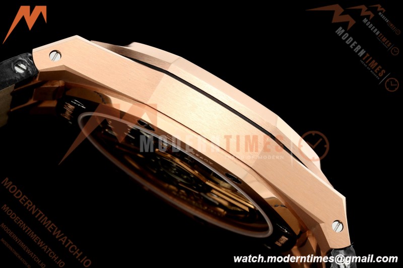 Audemars Piguet - Royal Oak 41mm 15510OR Gain Weight RG/LE Black Dial DDF DD4302 Mod
