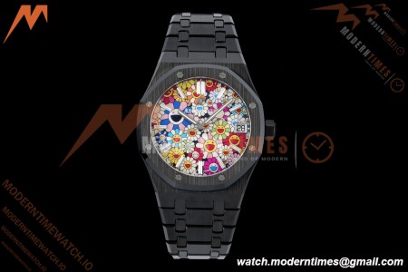 Audemars Piguet - Royal Oak 15500 41mm Black Ceramic Sunflower APSF SA4302 Mod