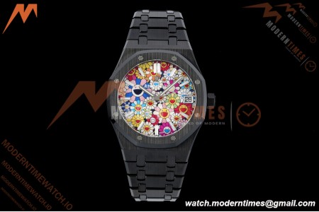 Audemars Piguet - Royal Oak 15500 41mm Black Ceramic Sunflower APSF SA4302 Mod