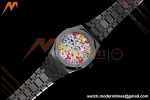 Audemars Piguet - Royal Oak 15500 41mm Black Ceramic Sunflower APSF SA4302 Mod