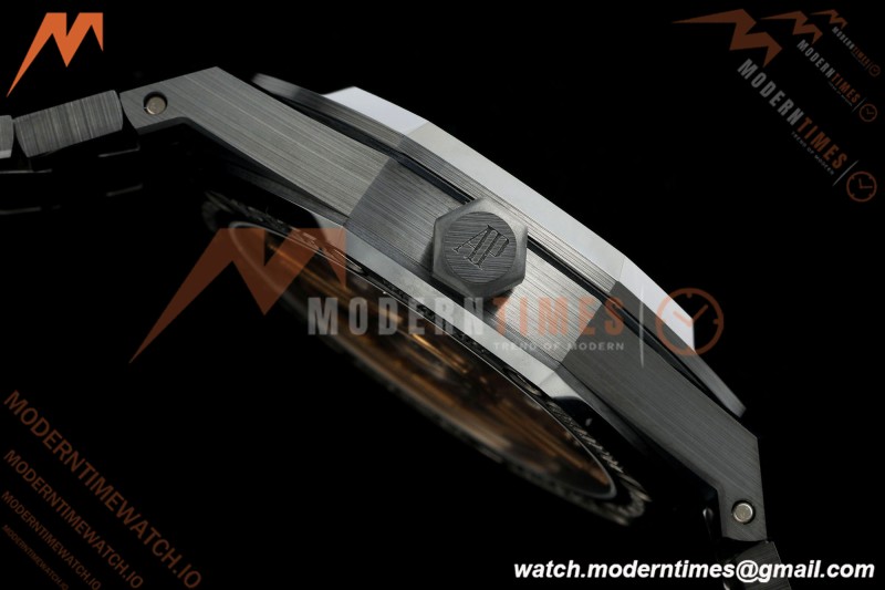 Audemars Piguet - Royal Oak 15500 41mm Black Ceramic Tiffany Blue APSF SA4302 Mod