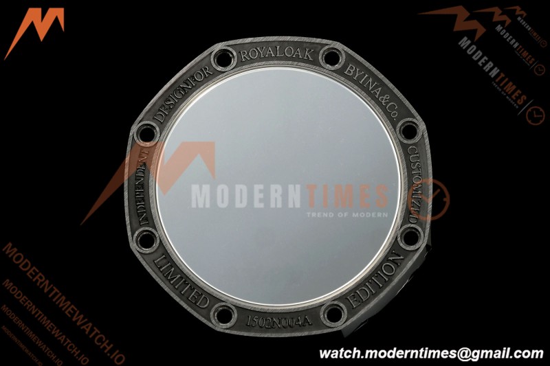 Audemars Piguet - Royal Oak 15500 41mm Black Ceramic Tiffany Blue APSF SA4302 Mod