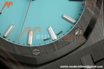 Audemars Piguet - Royal Oak 15500 41mm Black Ceramic Tiffany Blue APSF SA4302 Mod
