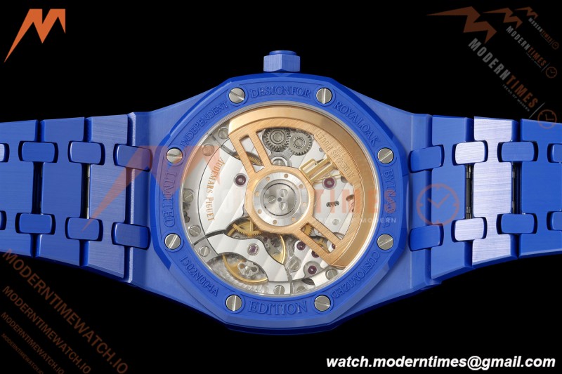 Audemars Piguet - Royal Oak 15500ST 41mm Blue Ceramic Tiffany Blue Dial APSF A4302 Mod