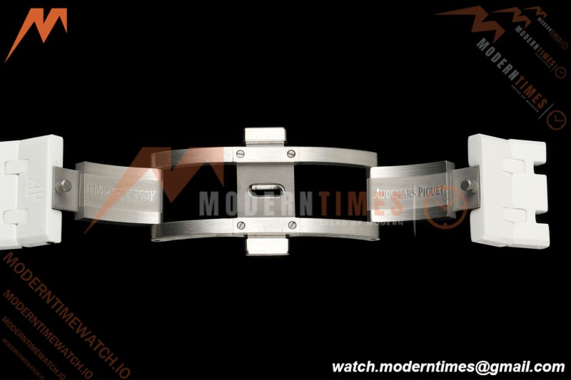 Audemars Piguet - Royal Oak Chrono 26240CE 41mm White Ceramic Black Dial APSF SA4401