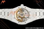Audemars Piguet - Royal Oak 15500ST 41mm White Ceramic Tiffany Blue Dial APSF A4302 Mod