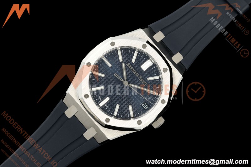 Audemars Piguet - Royal Oak 41mm 15510ST SS/RU Blu/Stk DDF DD4302 Mod