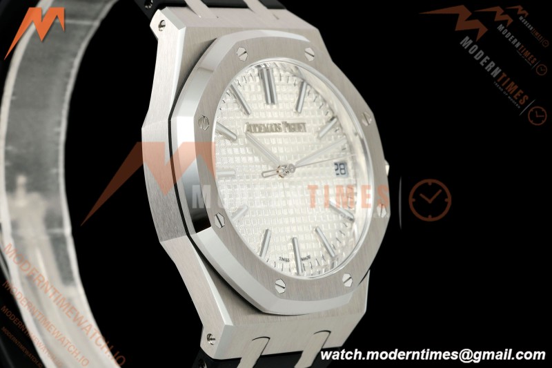 Audemars Piguet - Royal Oak 41mm 15510ST SS/RU Wht/Stk DDF DD4302 Mod