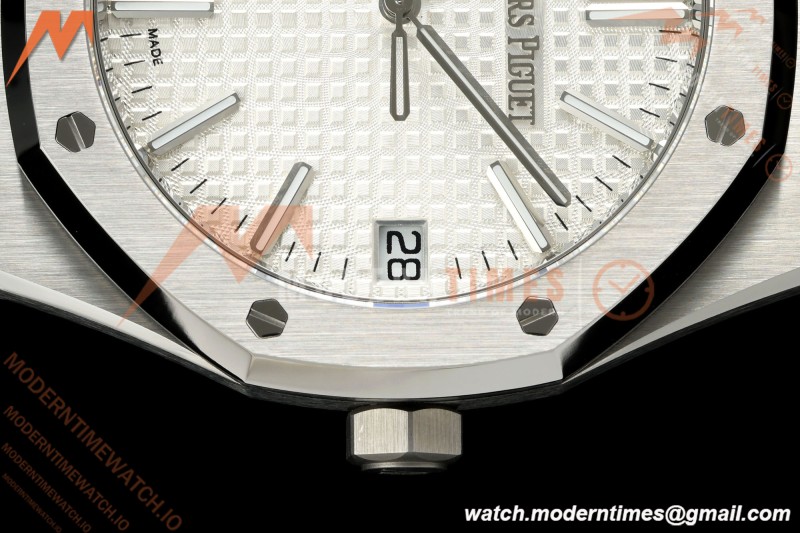 Audemars Piguet - Royal Oak 41mm 15510ST SS/RU Wht/Stk DDF DD4302 Mod