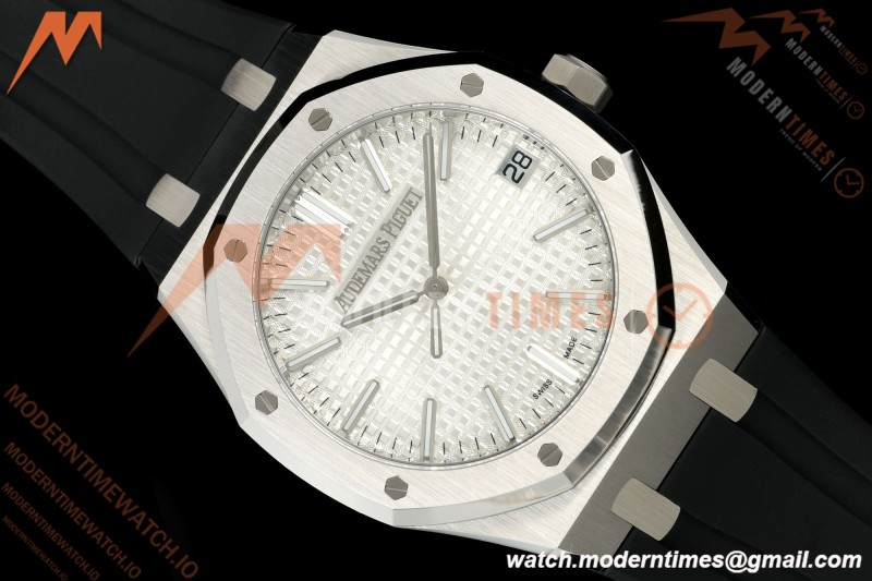 Audemars Piguet - Royal Oak 41mm 15510ST SS/RU Wht/Stk DDF DD4302 Mod