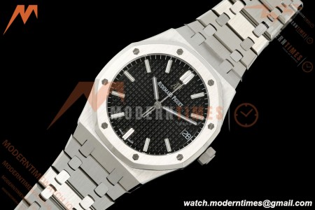 Audemars Piguet - Royal Oak 15500 41mm SS/SS Blk/Stk APSF V3 SA4302 Free Sprung