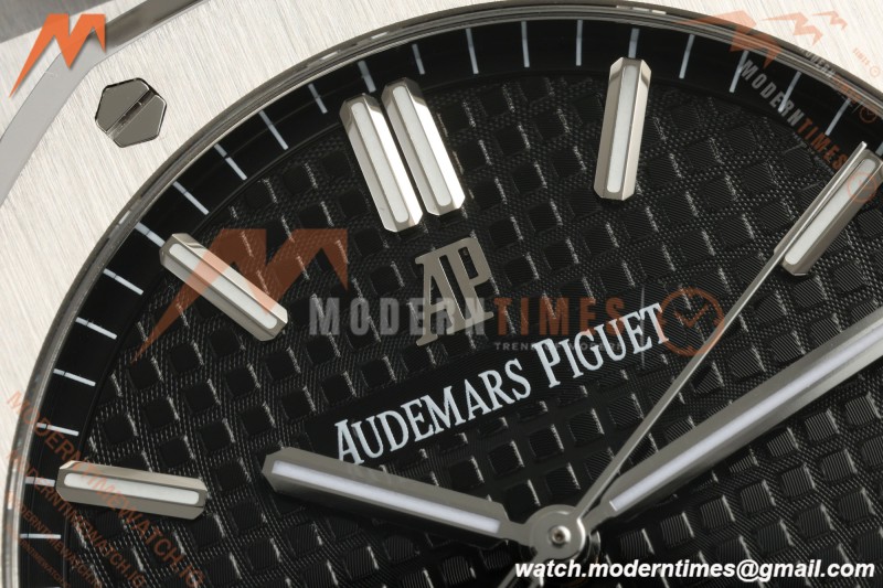 Audemars Piguet - Royal Oak 15500 41mm SS/SS Blk/Stk APSF V3 SA4302 Free Sprung