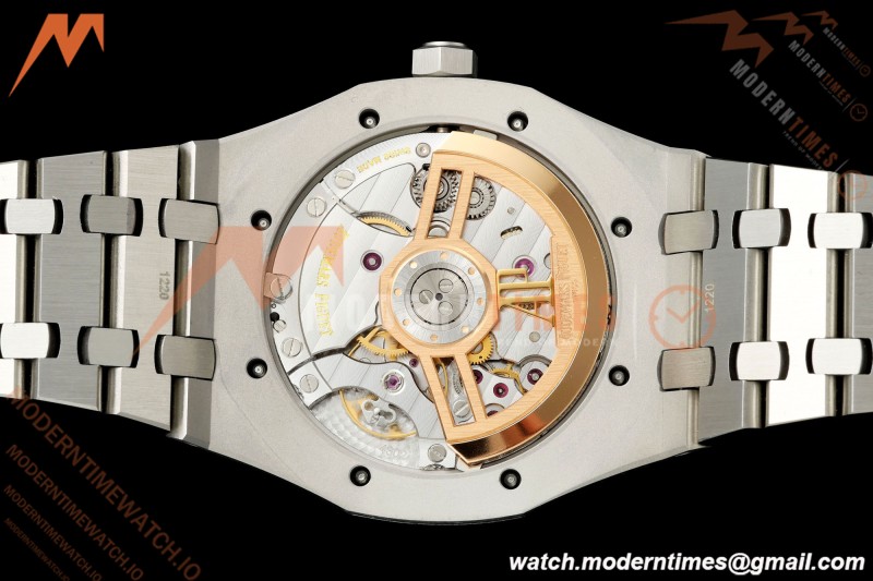 Audemars Piguet - Royal Oak 15500 41mm SS/SS Blk/Stk APSF V3 SA4302 Free Sprung