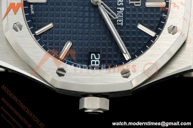 Audemars Piguet - Royal Oak 15500 41mm SS/SS Blu/Stk APSF V3 SA4302 Free Sprung | 오데마 피게 - 로열 오크 15500 41mm 스테인리스 스틸/스테인리스 스틸 블루/스틱 인덱스 APSF V3 SA4302 프리 스프렁