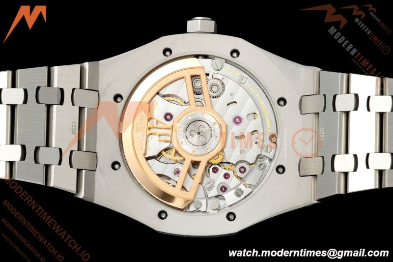 Audemars Piguet - Royal Oak 15500 41mm SS/SS Blu/Stk APSF V3 SA4302 Free Sprung | 오데마 피게 - 로열 오크 15500 41mm 스테인리스 스틸/스테인리스 스틸 블루/스틱 인덱스 APSF V3 SA4302 프리 스프렁