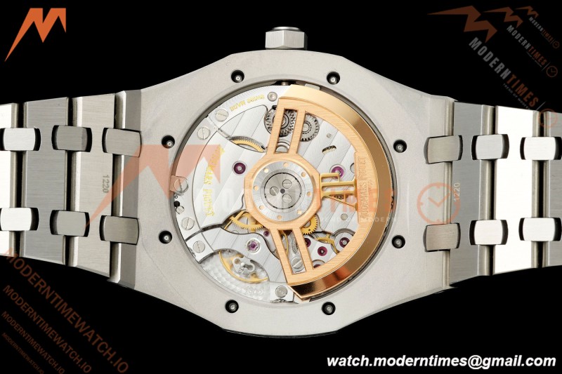 Audemars Piguet - Royal Oak 15500 41mm SS/SS Blu/Stk APSF V3 SA4302 Free Sprung | 오데마 피게 - 로열 오크 15500 41mm 스테인리스 스틸/스테인리스 스틸 블루/스틱 인덱스 APSF V3 SA4302 프리 스프렁