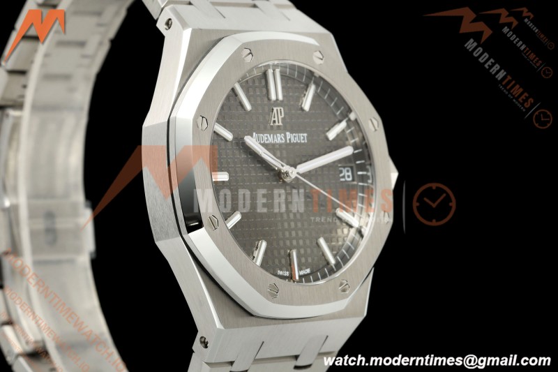 Audemars Piguet - Royal Oak 15500 41mm SS/SS Grey/Stk APSF V3 SA4302 Free Sprung
